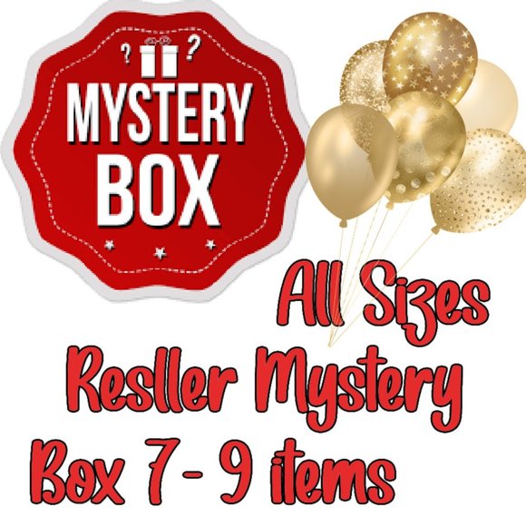 CLOSET CLOSING DEC 15 - Reseller Mystery Box - ALL SIZES 7-9 ITEMS - Picture 1 of 1